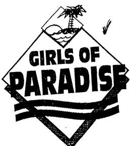 GIRLS OF PARADISE trademark