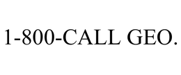 1-800-CALL GEO. trademark
