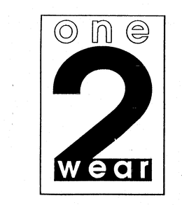 ONE 2 WEAR trademark