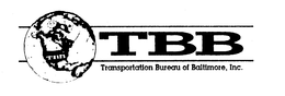 TBB TRANSPORTATION BUREAU OF BALTIMORE,INC. trademark