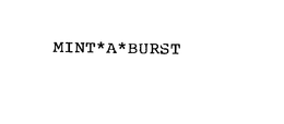 MINT A BURST trademark