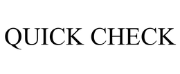 QUICK CHECK trademark