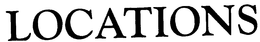 LOCATIONS trademark