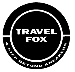 TRAVEL FOX A STEP BEYOND SNEAKERS trademark