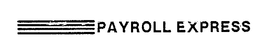 PAYROLL EXPRESS trademark