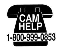 CAM HELP 1-800-999-0853 trademark