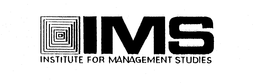 IMS INSTITUTE FOR MANAGEMENT STUDIES trademark