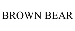 BROWN BEAR trademark