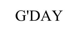 G'DAY trademark