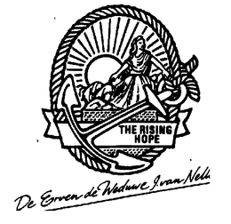 THE RISING HOPE DE ERVEN DE WEDUWE J. VAN NELLE trademark