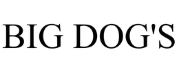 BIG DOG'S trademark