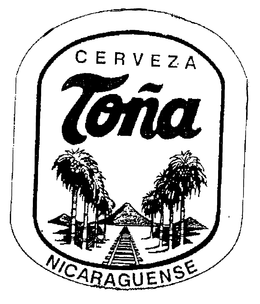 TONA CERVEZA NICARAGUENSE trademark