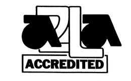 A2LA ACCREDITED trademark