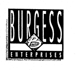 BURGESS B ENTERPRISES trademark
