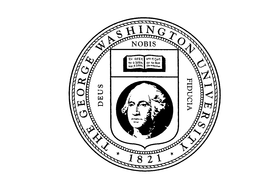 THE GEORGE WASHINGTON UNIVERSITY 1821 DEUS NOBIS FIDUCIA trademark