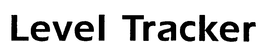 LEVEL TRACKER trademark