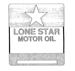 LONE STAR MOTOR OIL trademark