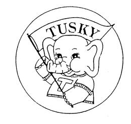 TUSKY T trademark