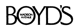 BOYD'S MADISON AVENUE trademark