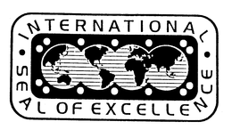 INTERNATIONAL SEAL OF EXCELLENCE trademark