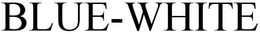 BLUE-WHITE trademark