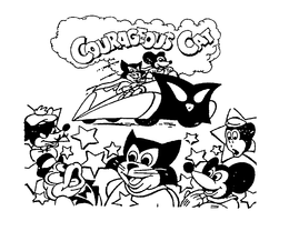 COURAGEOUS CAT trademark
