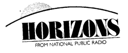 HORIZONS FROM NATIONAL PUBLIC RADIO trademark