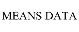 MEANS DATA trademark