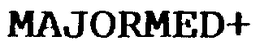 MAJORMED+ trademark
