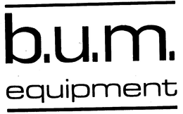 B.U.M. EQUIPMENT trademark