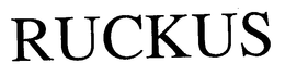 RUCKUS trademark