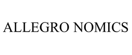 ALLEGRO NOMICS trademark