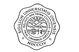 SIGILLUM UNIVERSITATIS OHIENSIS MDCCCIV RELIGIO DOCTRINA CIVILITAS PRAE OMNIBUS VIRTUS trademark