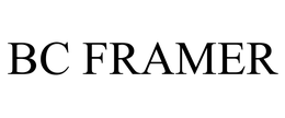 BC FRAMER trademark