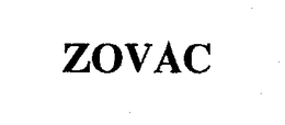 ZOVAC trademark