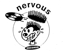 NERVOUS RECORDS trademark
