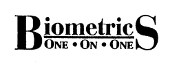 BIOMETRICS ONE ON ONE trademark