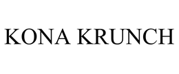KONA KRUNCH trademark