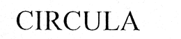 CIRCULA trademark