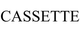 CASSETTE trademark