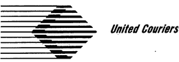 UNITED COURIERS trademark