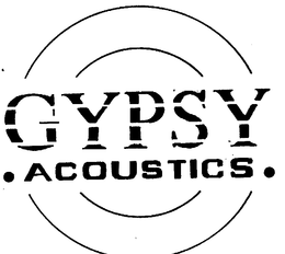 GYPSY ACOUSTICS trademark