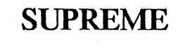 SUPREME trademark