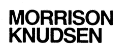 MORRISON KNUDSEN trademark