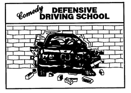 COMEDY DEFENSIVE DRIVING SCHOOL trademark