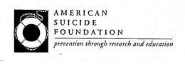 AMERICAN SUICIDE FOUNDATION PREVENTION THROUGH RESEARCH AND EDUCATION trademark