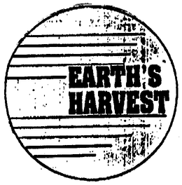 EARTH'S HARVEST trademark