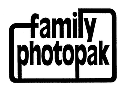 FAMILY PHOTOPAK trademark