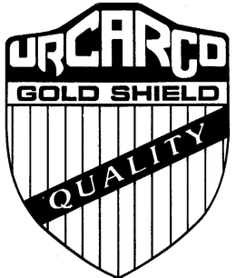 URCARCO GOLD SHIELD QUALITY trademark