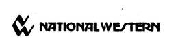 NW NATIONAL WESTERN trademark